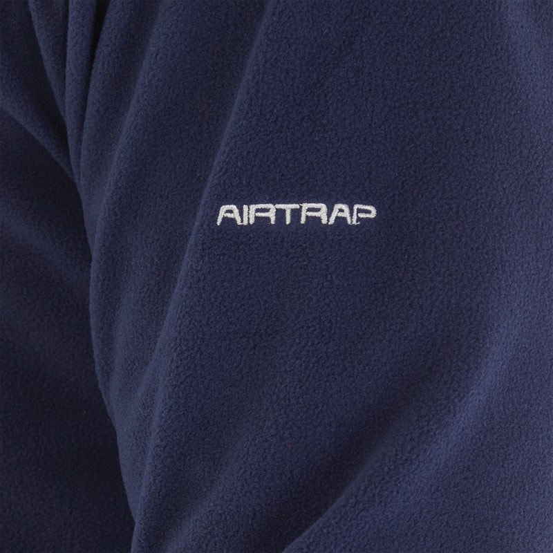 Trespass Mens Masonville 1/2 Zip Micro Fleece Navy - Image 4