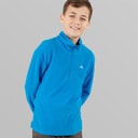 Trespass Junior Boys Masonville 1/2 Zip Micro Fleece Cobalt