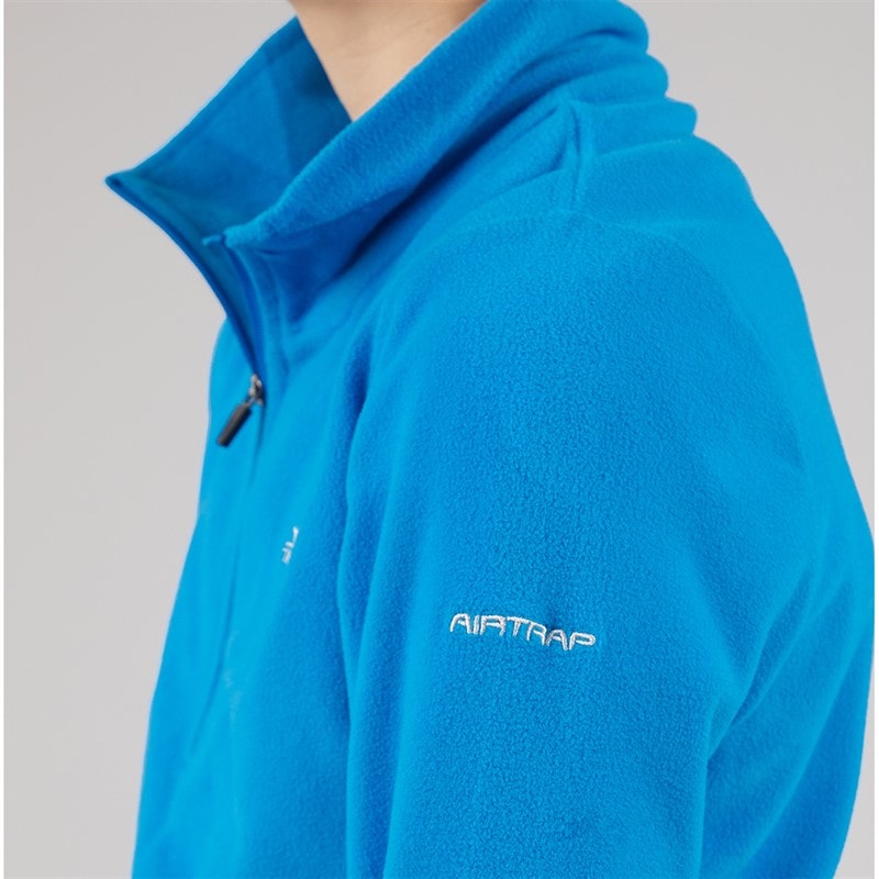 Trespass Junior Boys Masonville 1/2 Zip Micro Fleece Cobalt - Image 5