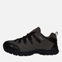 Trespass Mens Finley Low Waterproof Walking Shoes Coffee/Rust