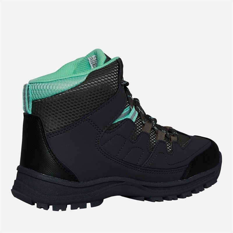 Trespass Womens Mitzi Waterproof Walking Boots Iron/Peppermint - Image 5
