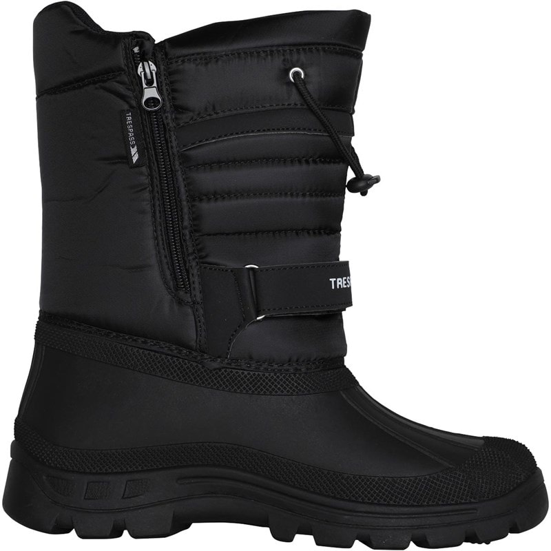 Trespass Mens Dodo Snow Boots Black - Image 5