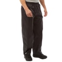 Trespass Mens Qikpac Waterproof Packable Trousers Black