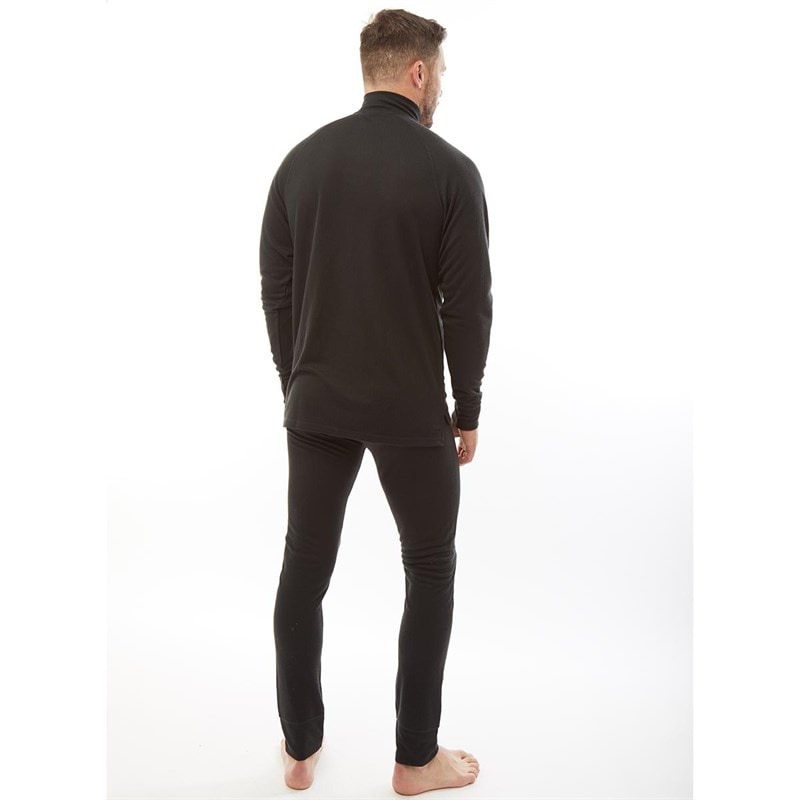 Trespass Mens Unite 360 Thermal Baselayer Set Black - Image 2