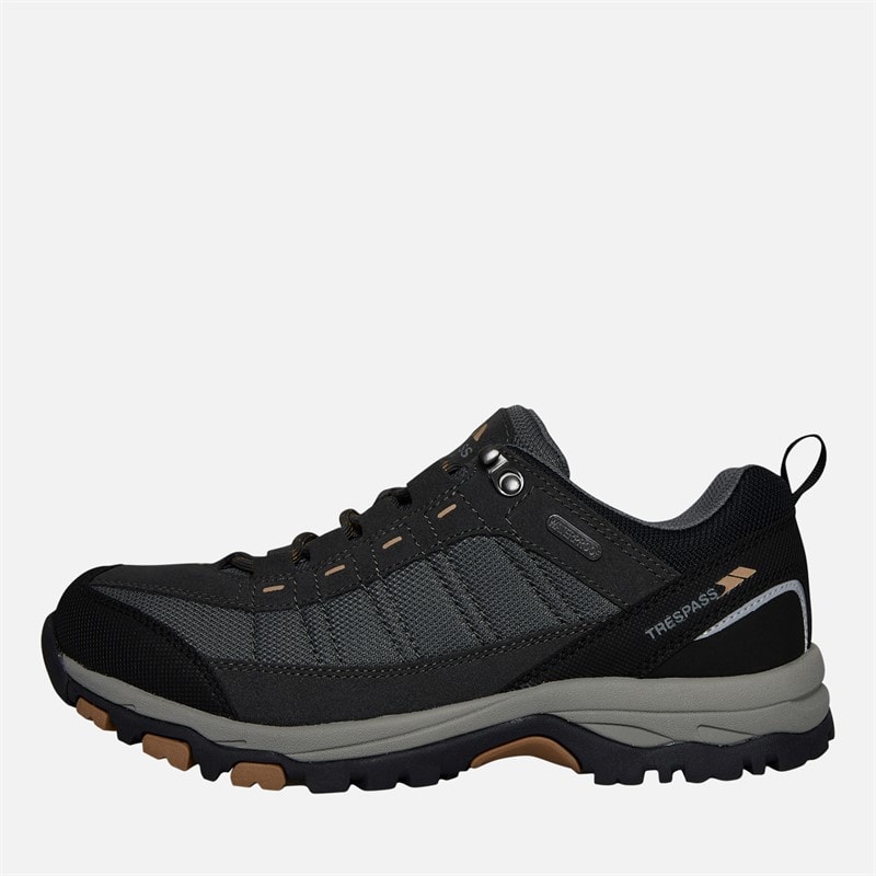Trespass Mens Scarp Waterproof Walking Shoes Castle/Sienna - Image 1