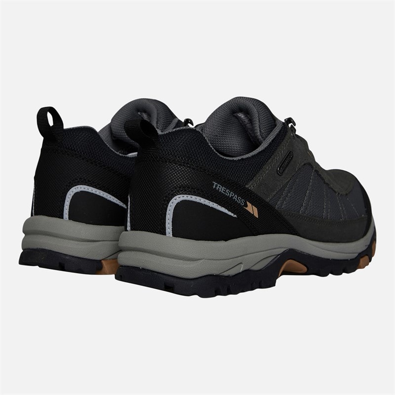 Trespass Mens Scarp Waterproof Walking Shoes Castle/Sienna - Image 3