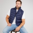 Trespass Mens Fergal Micro Padded Gilet Navy