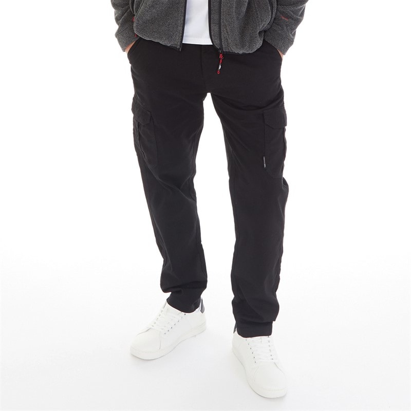 Trespass Mens Tipner Walking Pants Black