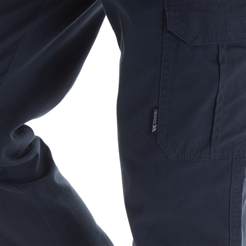 Trespass Mens Tipner Walking Pants Navy - Image 3