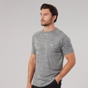 Trespass Mens Leecana Tech T-Shirt Grey Marl