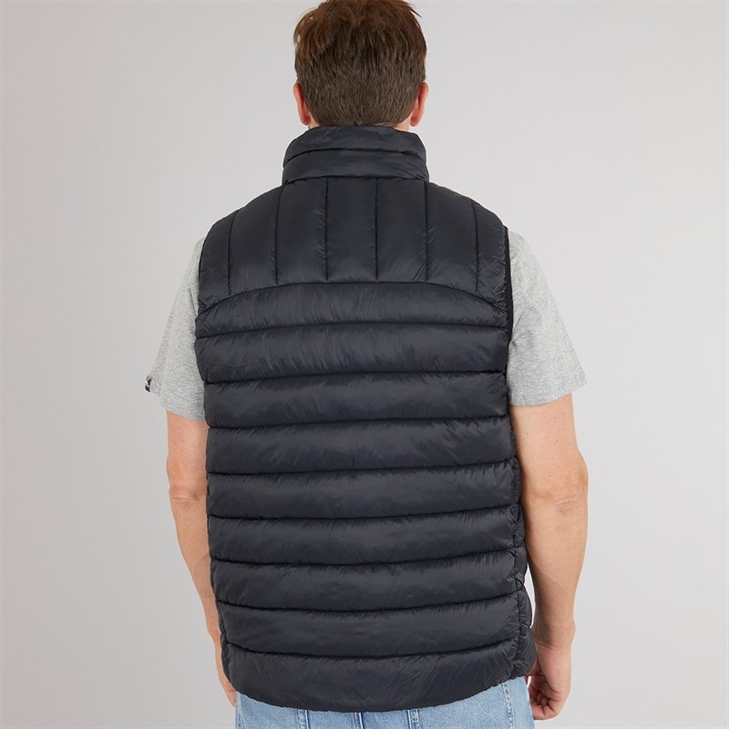Trespass Mens Fergal Micro Padded Gilet Vest Black - Image 2