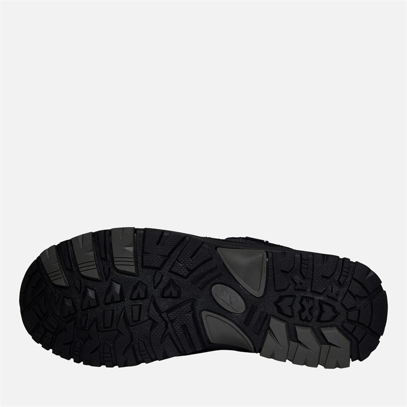 Trespass Mens Scarp Waterproof Walking Shoes Black - Image 2