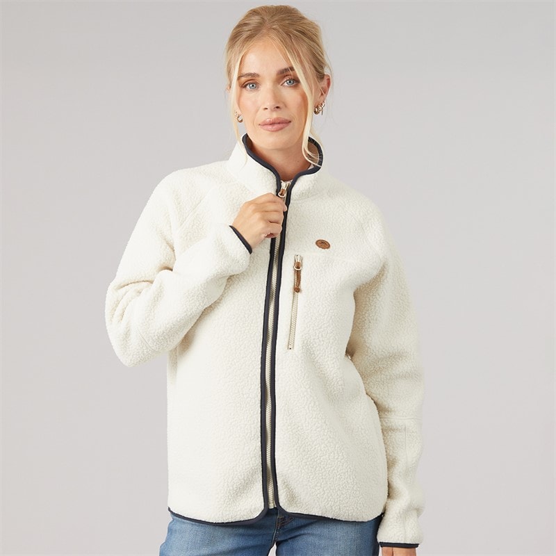 Trespass Womens Hyacinth Full Zip Fleece Ghost - Image 3