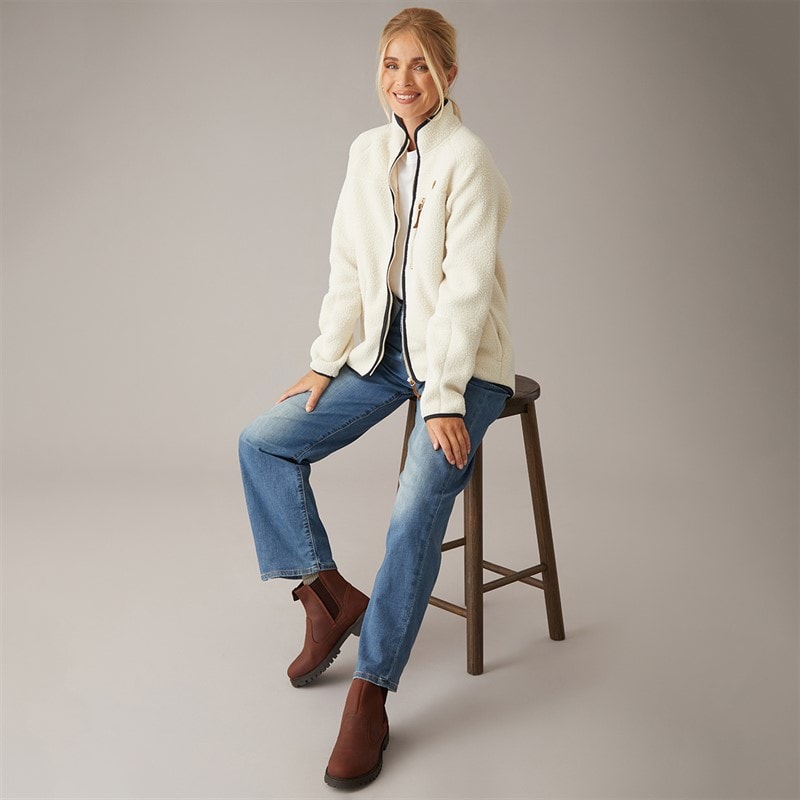 Trespass Womens Hyacinth Full Zip Fleece Ghost - Image 4