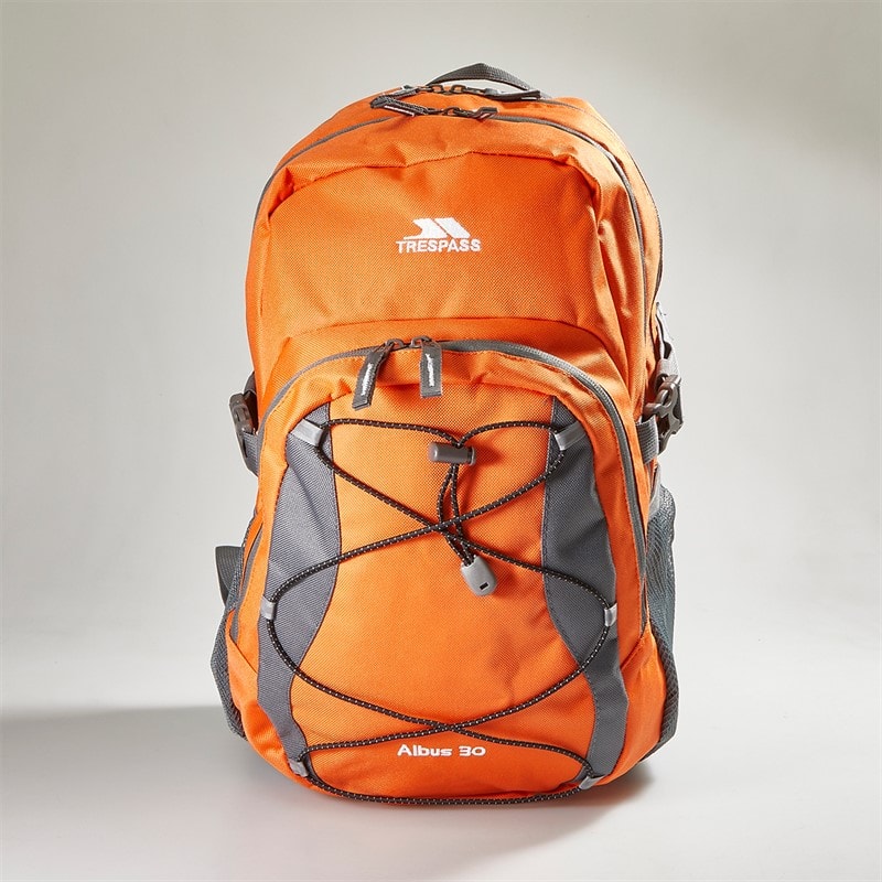Trespass Albus 30L Rucksack Orange - Image 2