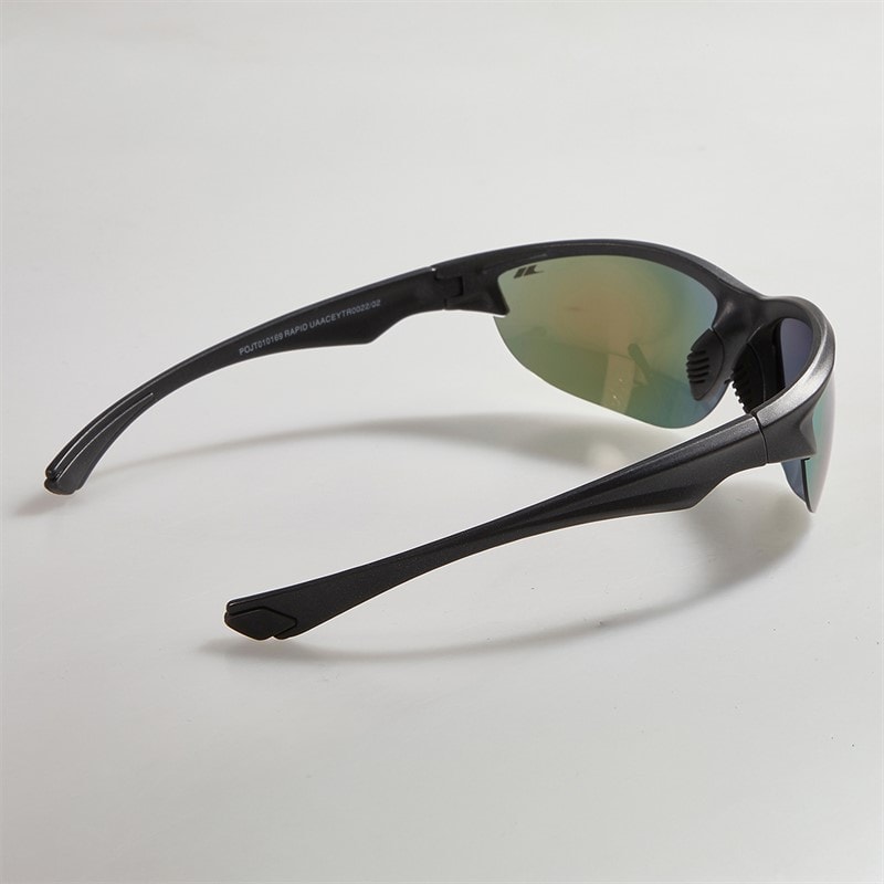Trespass Rapid Polarised Sunglasses Matte Black - Image 3