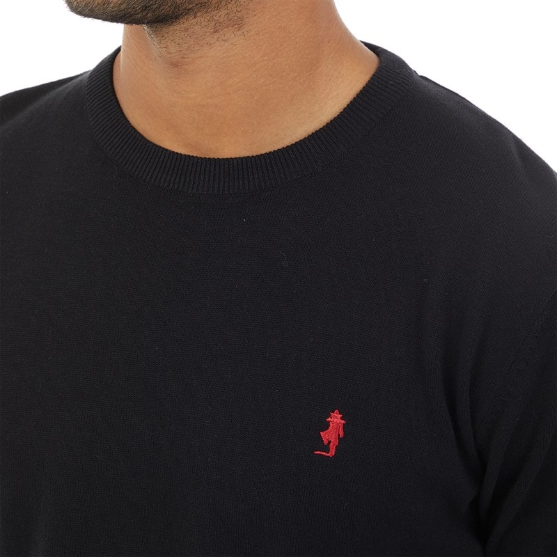 MCS Mens Crew Neck Ellison Knit Jumper Tap Shoe - Image 3