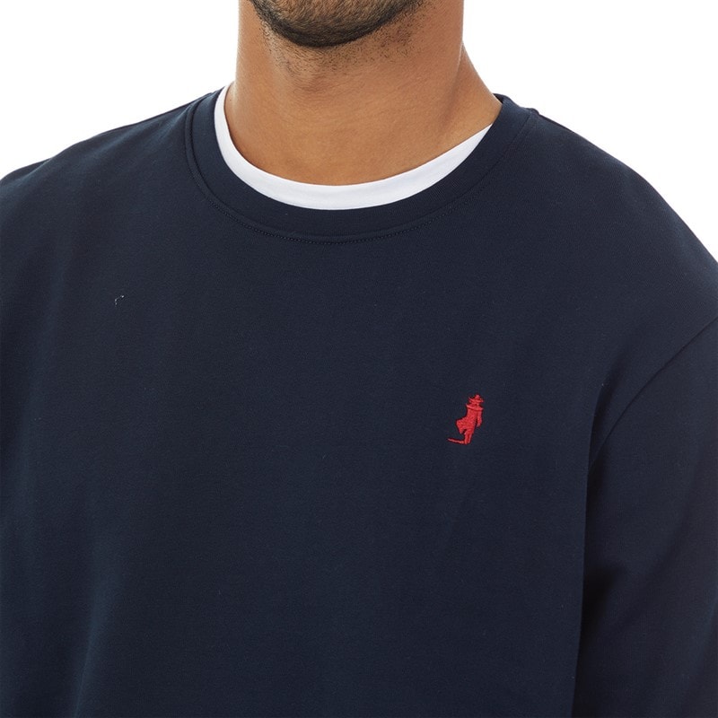 MCS Mens Crew Neck Sweatshirt Dark Sapphire - Image 3