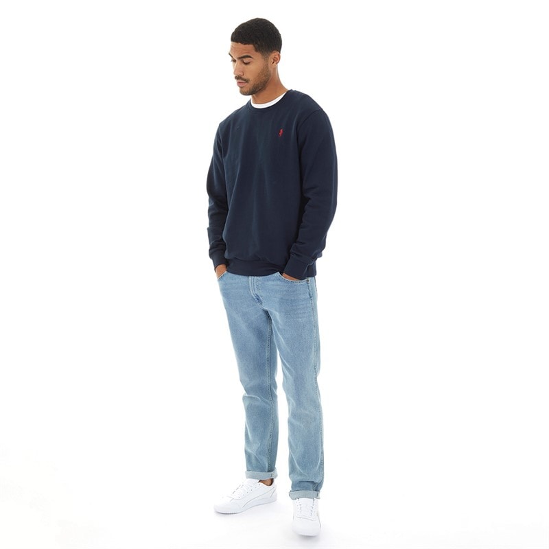 MCS Mens Crew Neck Sweatshirt Dark Sapphire - Image 4
