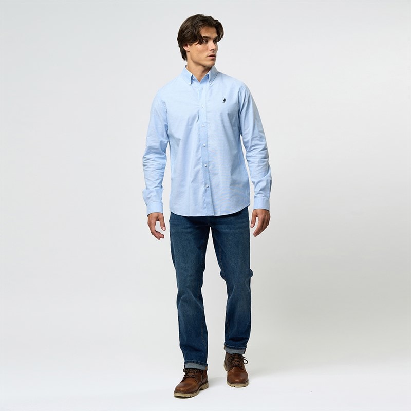 MCS Mens Greg Shirt Light Blue - Image 4
