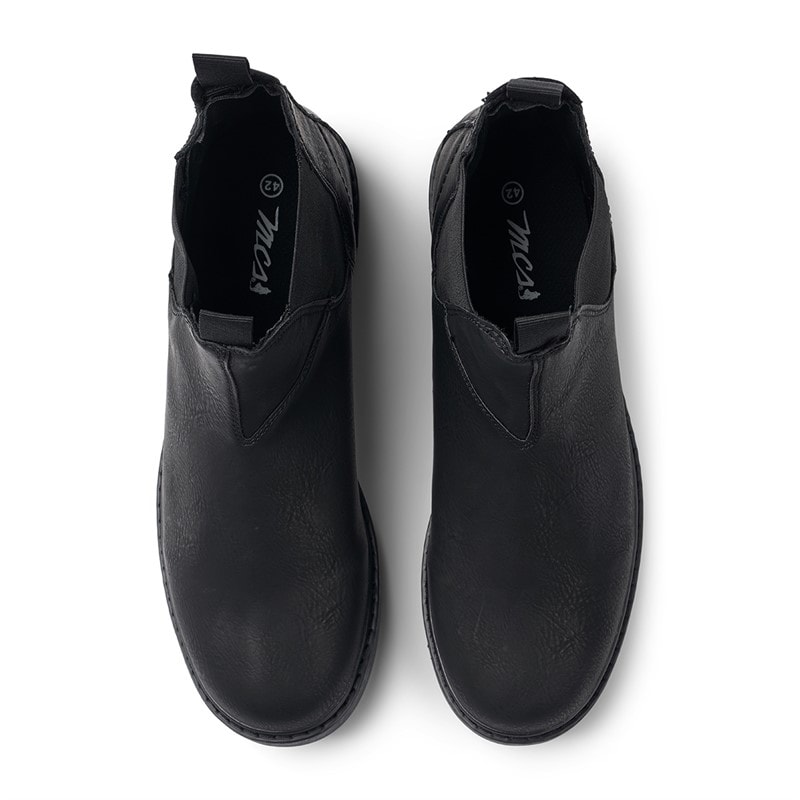 MCS Mens Chelsea Boots Black - Image 2