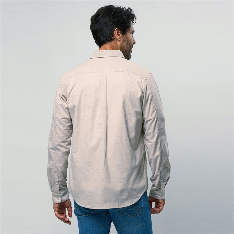MCS Mens Greg Shirt Silver Mink - Image 2
