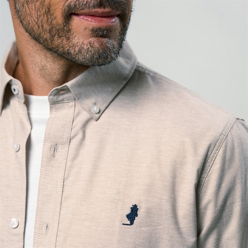 MCS Mens Greg Shirt Silver Mink - Image 3