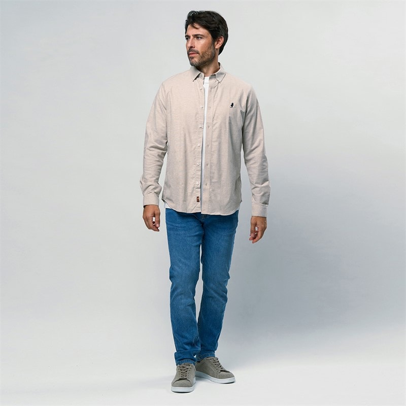 MCS Mens Greg Shirt Silver Mink - Image 4