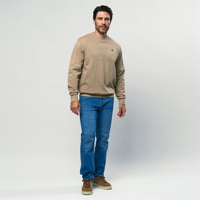 MCS Mens Skyler Sweatshirt  Silver Mink - Image 4
