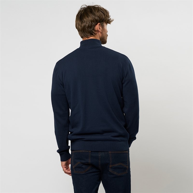 MCS Mens Eli Knit Jumper  Dark Sapphire - Image 2