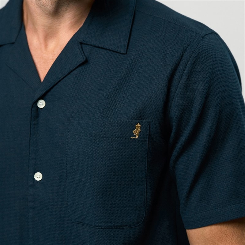 MCS Mens Jackson Shirt Dark Sapphire - Image 3