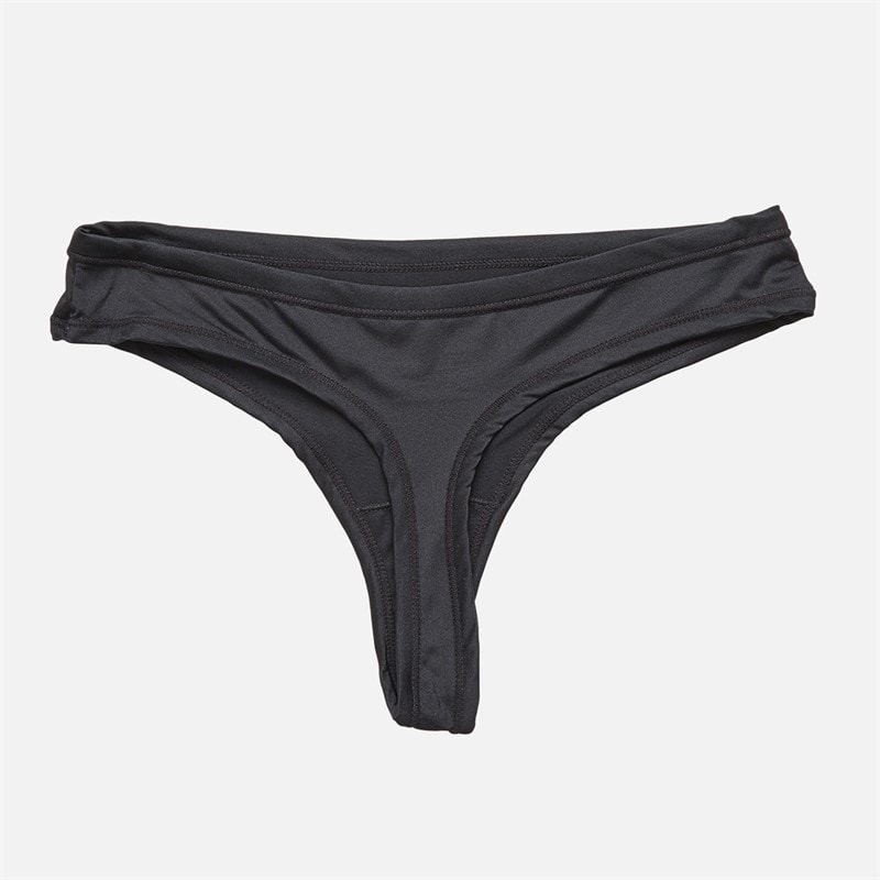 Reebok Womens Serena Performance Three Pack Thongs Black - Image 2