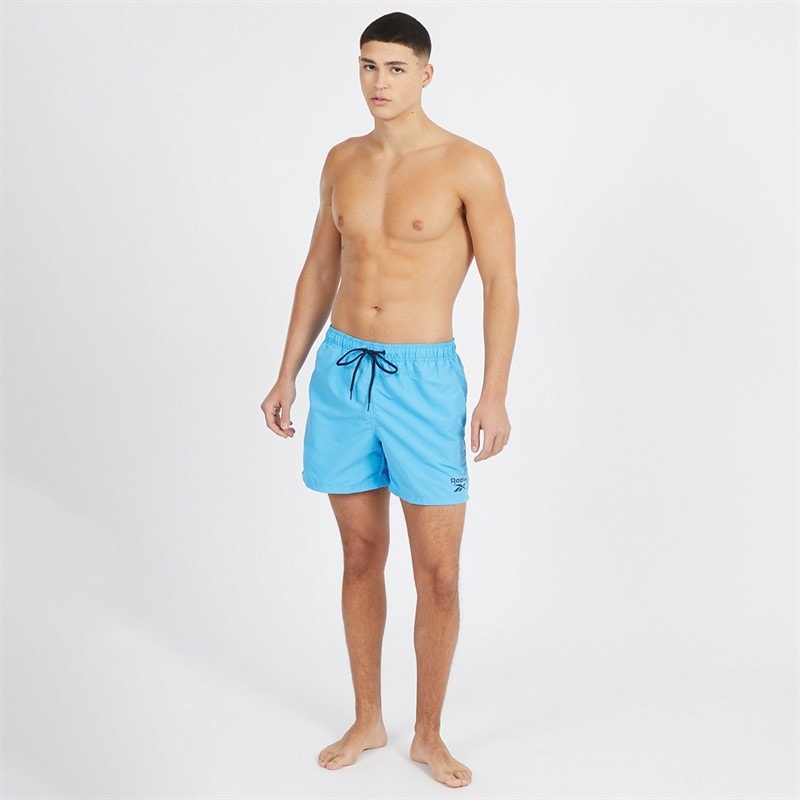 Reebok Mens Yale Swim Shorts Bright Cyan - Image 3