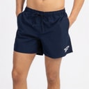 Reebok Mens Yale Swim Shorts Vector Navy