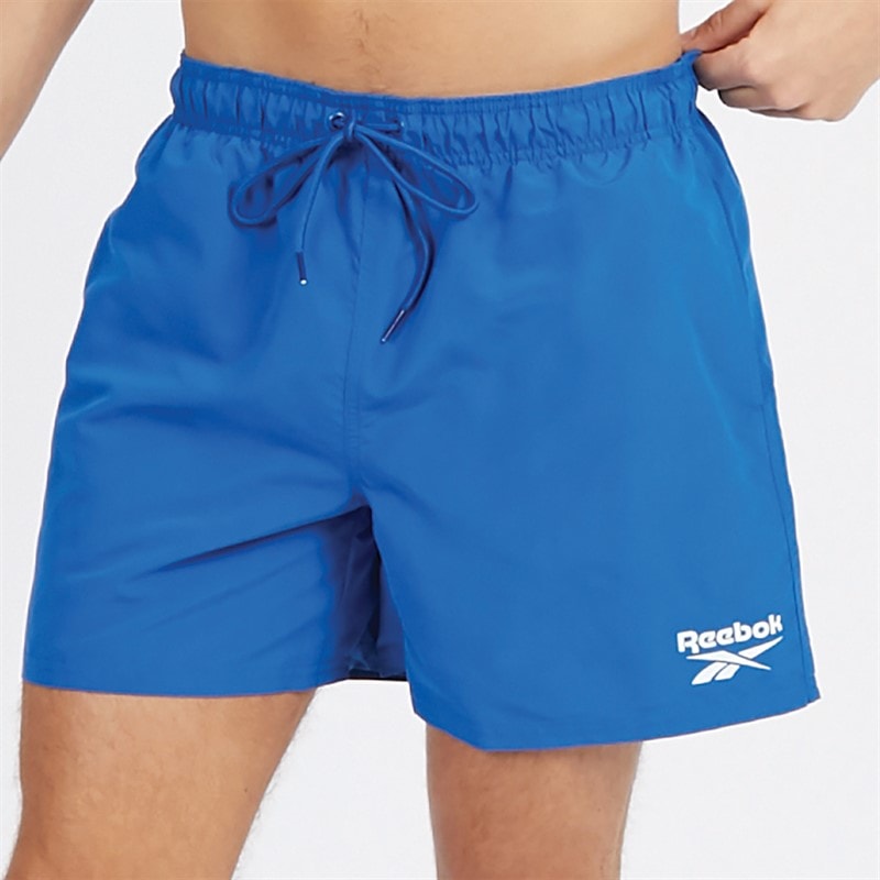 Reebok Mens Yale Swim Shorts Humble Blue
