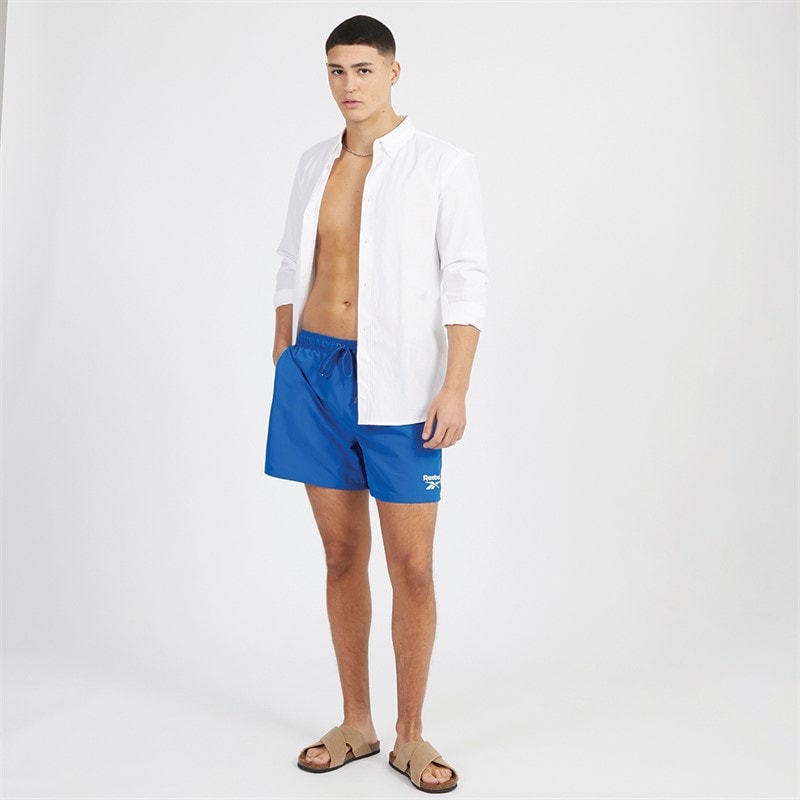Reebok Mens Yale Swim Shorts Humble Blue - Image 4