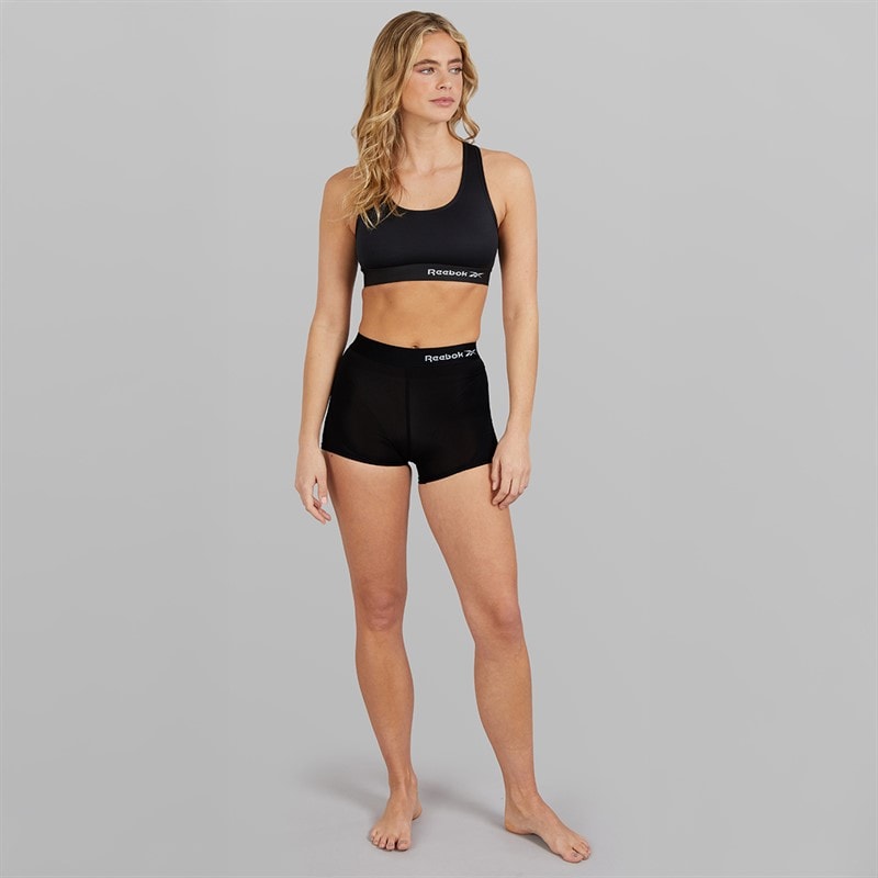 Reebok Womens Joyner Performance Shorts Black - Image 3