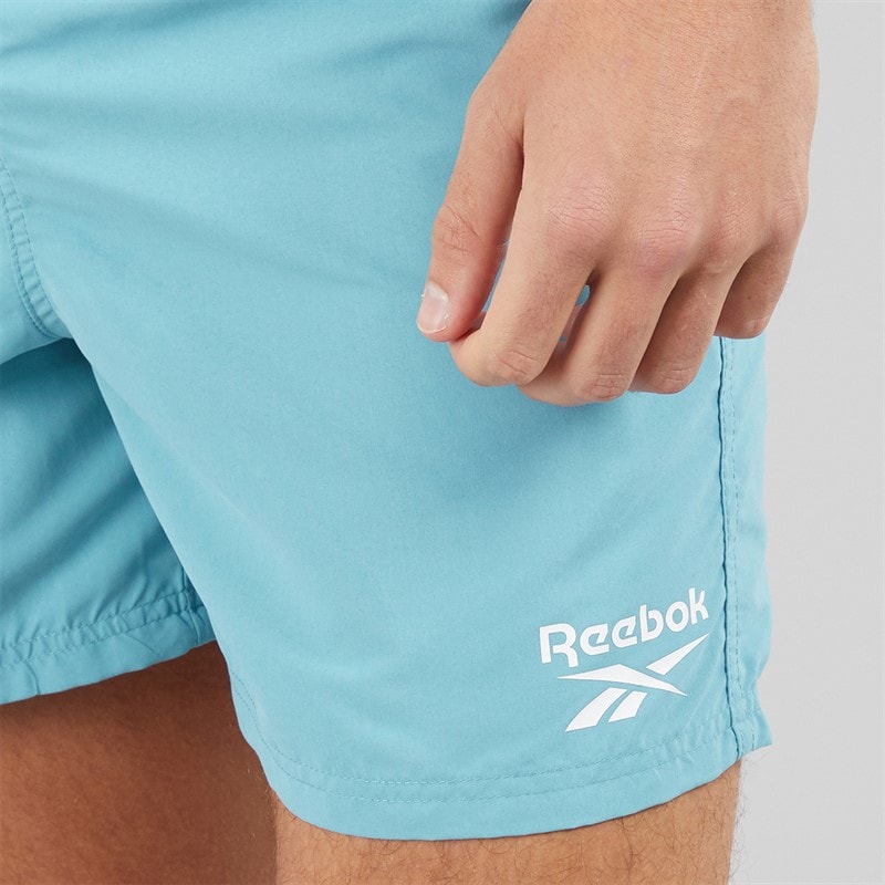 Reebok Mens Yale Swim Shorts Warped Blue - Image 3