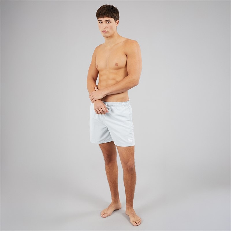 Reebok Mens Yale Swim Shorts Simple Grey - Image 4
