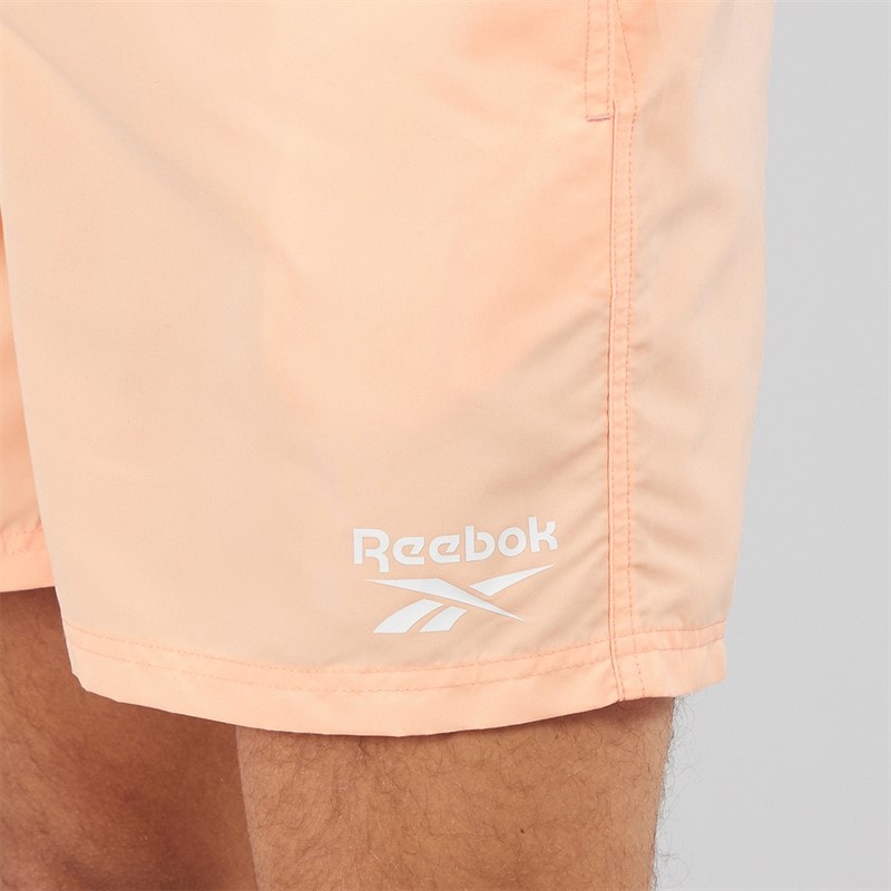 Reebok Mens Yale Swim Shorts Peach - Image 3