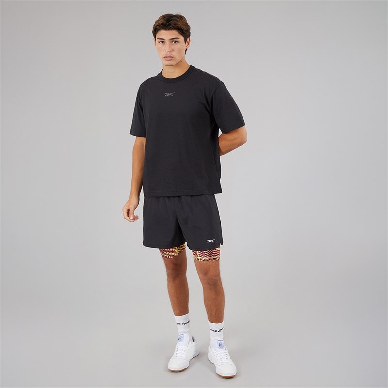 Reebok Mens Athlete Hype T-Shirt Black - Image 3