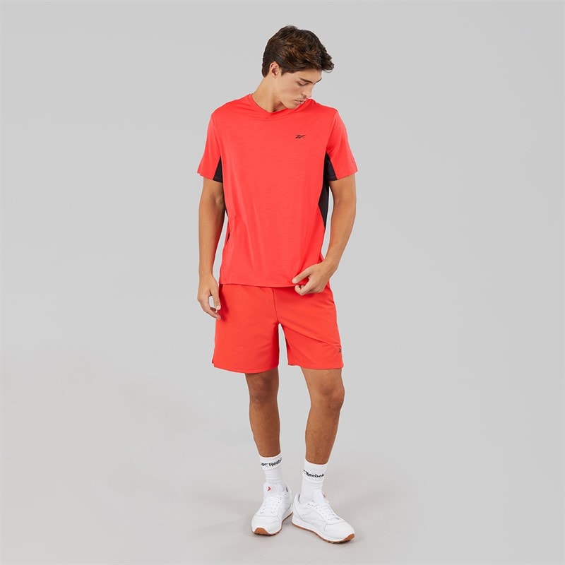 Reebok Mens Athlete 2.0 T-Shirt Energy Red - Image 3