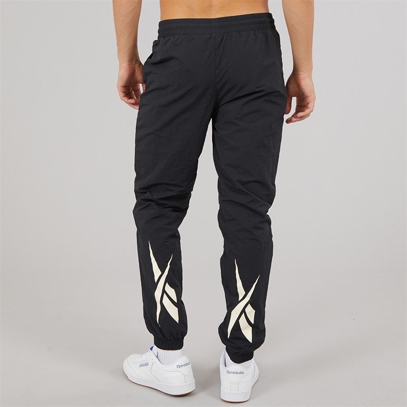 Reebok Mens Classics Vector Woven Trackpants Night Black - Image 2