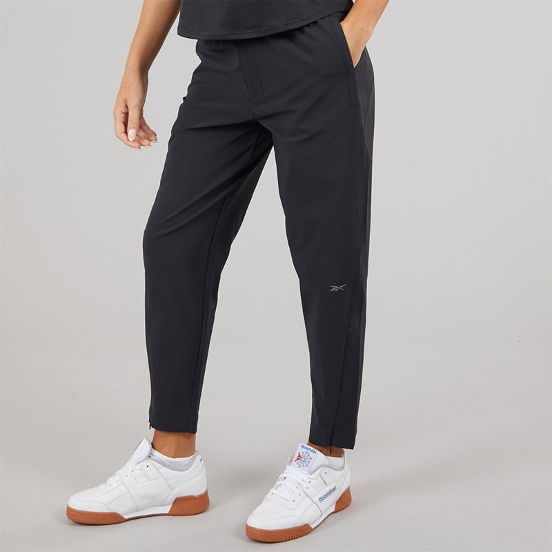 Reebok Womens Active Collective Skystretch Woven Pants Black