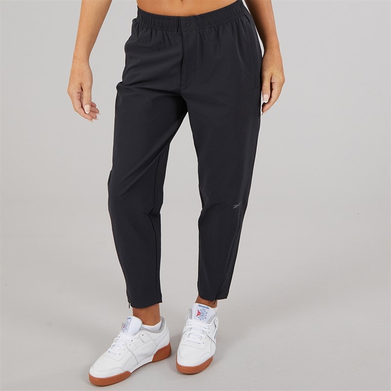 Reebok Womens Active Collective Skystretch Woven Pants Black - Image 3