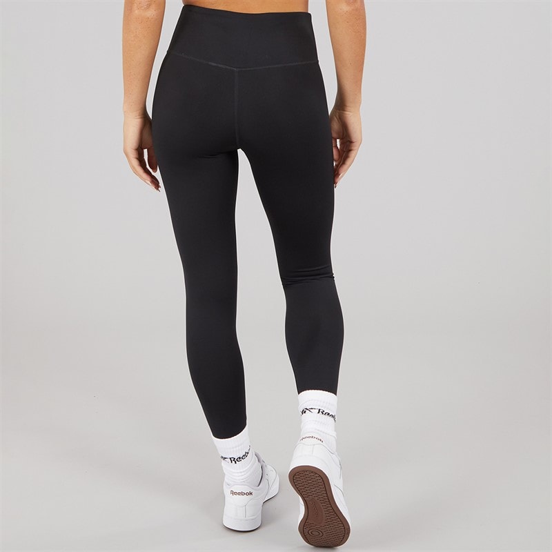 Reebok Womens Active Collective Dreamblend 7/8 Tight Leggings Black - Image 2
