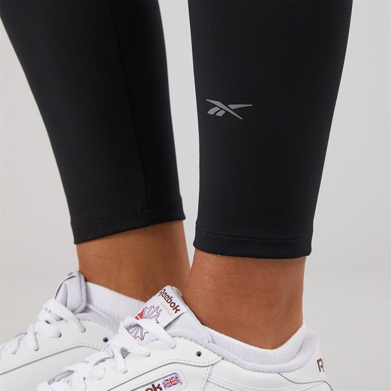 Reebok Womens Active Collective Dreamblend 7/8 Tight Leggings Black - Image 5