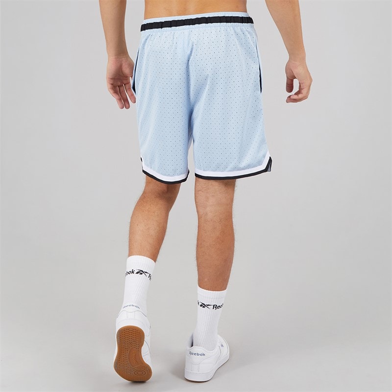 Reebok Mens Reebok Basketball 7 Inch Transition Shorts Y2K Blue - Image 3