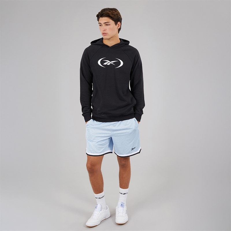 Reebok Mens Reebok Basketball 7 Inch Transition Shorts Y2K Blue - Image 4