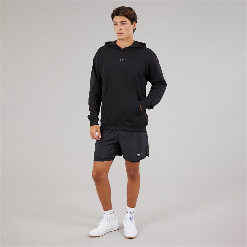 Reebok Mens Athlete Hoodie Black - Image 3